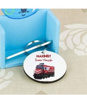 Makinist Anahtarlık