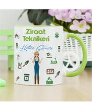 Ziraat Teknikeri Kupa Bardak - Yeşil