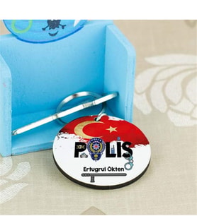 Polis Jop Tasarım Anahtarlık 002