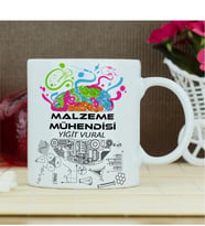 Malzeme Mühendisi Kupa Bardak - Beyaz