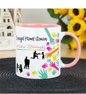 Sosyal Hizmet Uzmanı Kupa Bardak