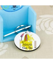 İç Mimar Sarı Tasarım Anahtarlık