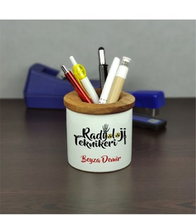 Radyoloji Teknikeri Seramik Kalemlik