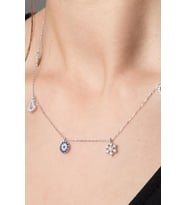 Elika Silver Kadın Şans Model 925 Ayar Gümüş Kolye