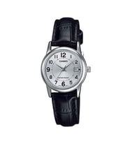 Casio Kadın Kol Saati  LTP-V002L-7BUDF  Deri Siyah