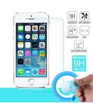 Microsonic Apple iPhone 5 & 5S Nano Cam Ekran koruyucu Kırılmaz film (Beyaz)