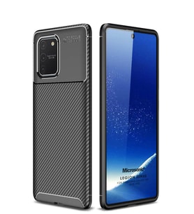 Microsonic Samsung Galaxy S10 Lite Kılıf Legion Series (Siyah)