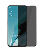 Microsonic Oppo Reno 2Z Privacy 5D Gizlilik Filtreli Cam Ekran Koruyucu (Siyah)