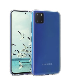 Microsonic Samsung Galaxy Note 10 Lite Kılıf Transparent Soft (Beyaz)