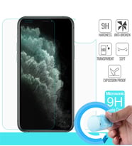 Microsonic Apple iPhone 11 Pro Max (6.5'') Ön + Arka Nano Cam Ekran Koruyucu (Beyaz)
