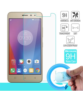 Microsonic Lenovo K6 Power Nano Cam Ekran koruyucu Kırılmaz film (Beyaz)