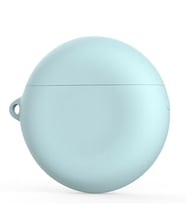 Microsonic Huawei FreeBuds 3 Mat Silikon Kılıf (Turkuaz)