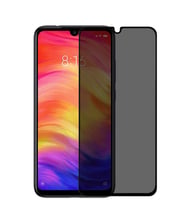 Microsonic Xiaomi Redmi Note 7 Privacy 5D Gizlilik Filtreli Cam Ekran Koruyucu (Siyah)