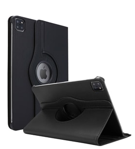Apple İpad Pro 11'' 2020 2.Nesil Kılıf, (A2228-A2068-A2230) 360 Rotating Stand Deri (Siyah)