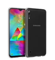 Microsonic Samsung Galaxy M10 Kılıf Transparent Soft (Beyaz)