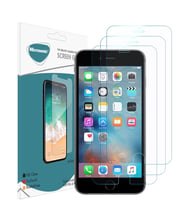 Microsonic Apple iPhone 6S Ekran koruyucu Nano Cam (3'lü Paket) (Beyaz)