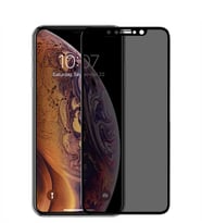 Microsonic Apple iPhone XS Max Privacy 5D Gizlilik Filtreli Cam Ekran Koruyucu (Siyah)