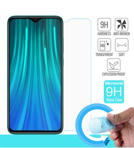Microsonic Xiaomi Redmi Note 8 Pro Nano Cam Ekran Koruyucu (Beyaz)