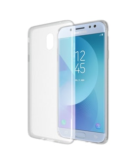 Microsonic Samsung Galaxy J7 Pro Kılıf Transparent Soft (Beyaz)