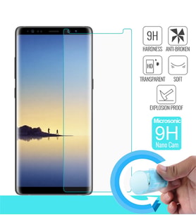 Microsonic Samsung Galaxy Note 8 Nano Cam Ekran koruyucu Kırılmaz film (Beyaz)