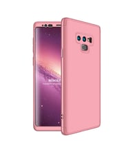 Microsonic Samsung Galaxy Note 9 Kılıf Double Dip 360 Protective (Rose)