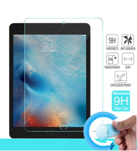 Microsonic Apple iPad Mini 4 Kırılmaz Nano Cam Ekran koruyucu film (Beyaz)