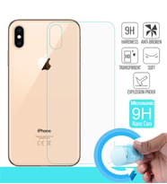 Microsonic Apple iPhone XS Max (6.5'') Arka Nano Cam Ekran koruyucu (Beyaz)