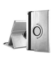 Microsonic 360 Rotating Stand Deri Kılıf iPad 5 Air (Gümüş)