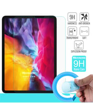 Microsonic Apple iPad Pro 12.9'' 2020 4. Nesil (A2229-A2069-A2232) Nano Cam Ekran Koruyucu (Beyaz)