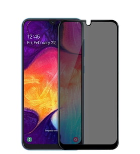 Microsonic Samsung Galaxy A50 Privacy 5D Gizlilik Filtreli Cam Ekran Koruyucu (Siyah)