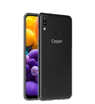 Microsonic Casper Via G4 Kılıf Transparent Soft (Beyaz)