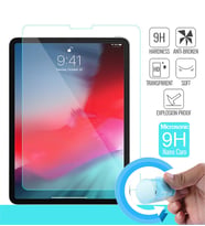 Microsonic Apple iPad 11'' 2018 (A1980-A2013-A1934-A1979) Nano Cam Ekran koruyucu (Beyaz)