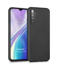 Microsonic Matte Silicone Realme XT Kılıf (Siyah)