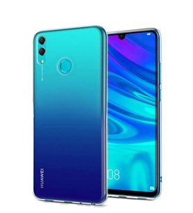 Microsonic Huawei Honor 10 Lite Kılıf Transparent Soft (Beyaz)