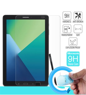 Microsonic Samsung Galaxy Tab A 10.1'' P580 Nano Cam Ekran koruyucu Kırılmaz film (Beyaz)