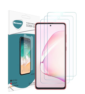 Microsonic Samsung Galaxy Note 10 Lite Ekran Koruyucu Nano Cam (3'lü Paket) (Beyaz)