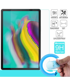 Microsonic Samsung Galaxy Tab S5e 10.5" T720 Nano Cam Ekran koruyucu (Beyaz)