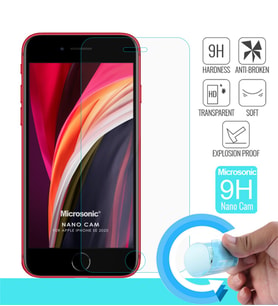 Microsonic Apple iPhone SE 2020 Nano Cam Ekran Koruyucu (Beyaz)