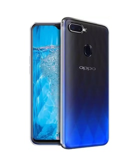 Microsonic Oppo AX7 Kılıf Transparent Soft (Beyaz)