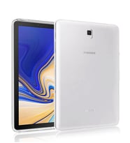 Microsonic Samsung Galaxy Tab A 10.5'' T590 Kılıf Transparent Soft (Beyaz)