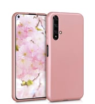 Microsonic Matte Silicone Huawei Honor 20 Kılıf (Rose)