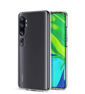 Microsonic Xiaomi Mi Note 10 Pro Kılıf Transparent Soft (Beyaz)