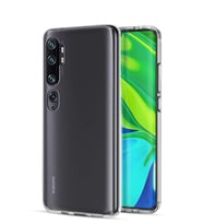 Microsonic Xiaomi Mi Note 10 Pro Kılıf Transparent Soft (Beyaz)