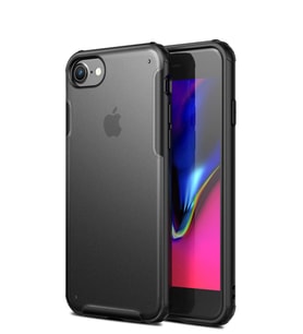 Microsonic Apple iPhone 6S Plus Kılıf Frosted Frame (Siyah)