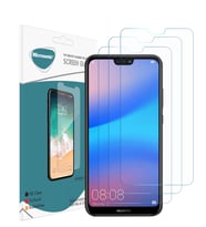 Microsonic Huawei P20 Lite Ekran Koruyucu Nano Cam (3'lü Paket) (Beyaz)