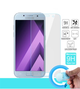 Microsonic Samsung Galaxy A5 2017 Nano Cam Ekran koruyucu Kırılmaz film (Beyaz)