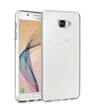 Microsonic Samsung Galaxy J7 Prime 2 Kılıf Transparent Soft (Beyaz)