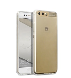Microsonic Huawei P10 Kılıf Transparent Soft (Beyaz)