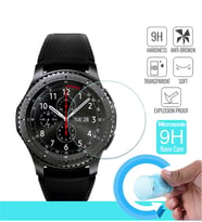 Microsonic Samsung Gear S3 Frontier Nano Cam Ekran koruyucu Kırılmaz film (Beyaz)
