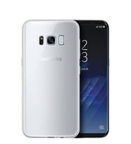 Microsonic Samsung Galaxy S8 Kılıf Transparent Soft (Beyaz)